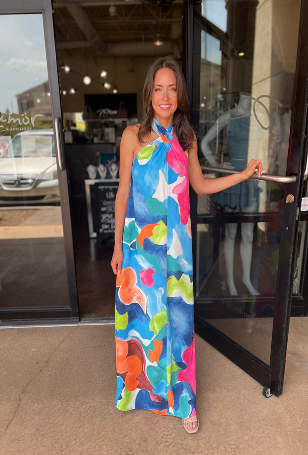 Cleo Dress - Splashy
