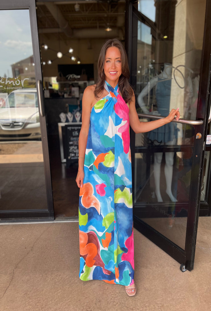 Cleo Dress - Splashy