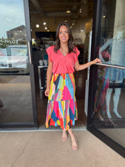 Jessie Skirt - Gulf Palm
