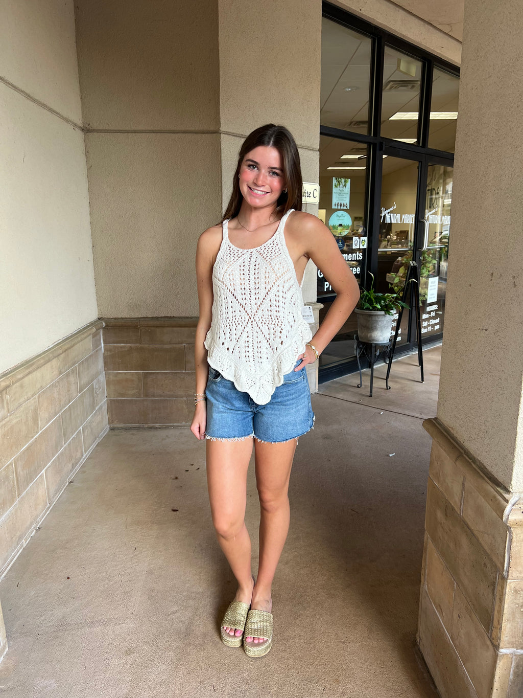 Sea Song Tank - Ivory