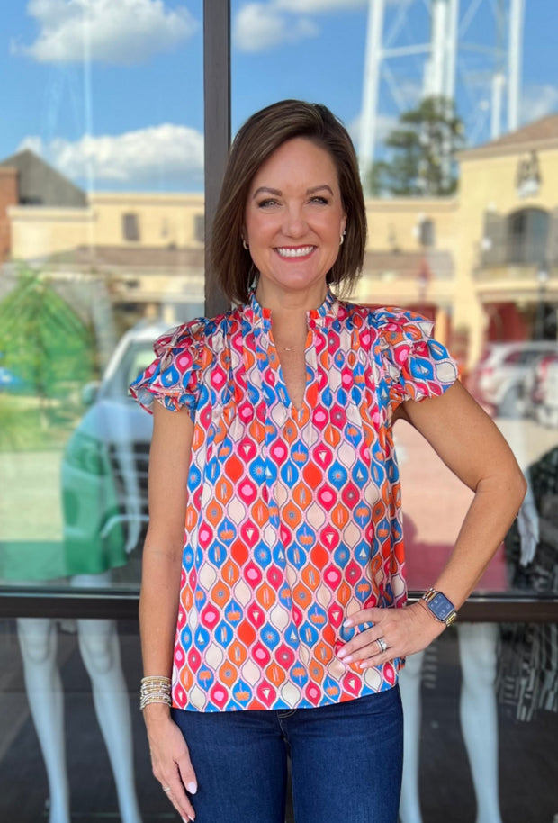 Mattie Top - Cream Surfboard