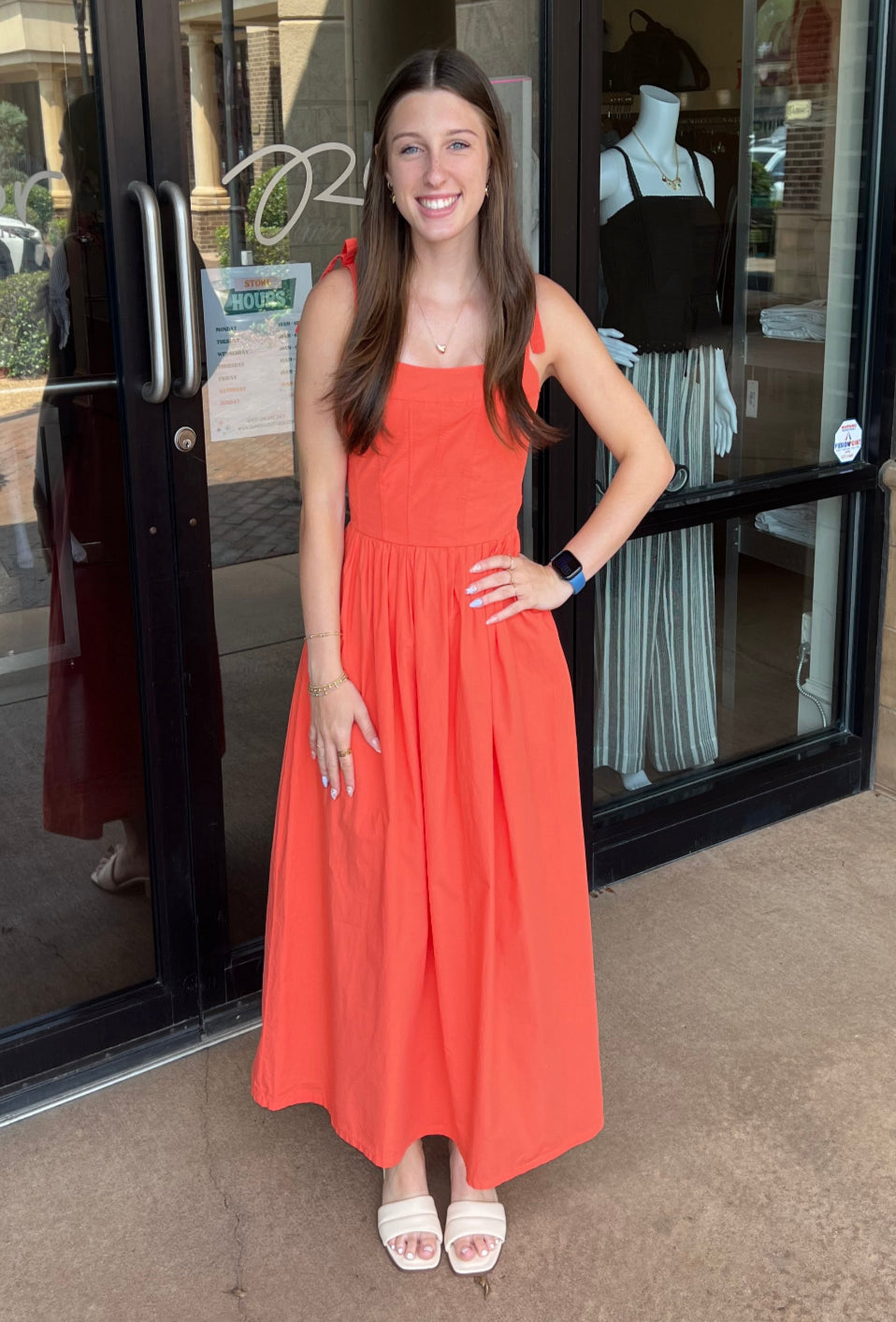 Malani Dress - Flame