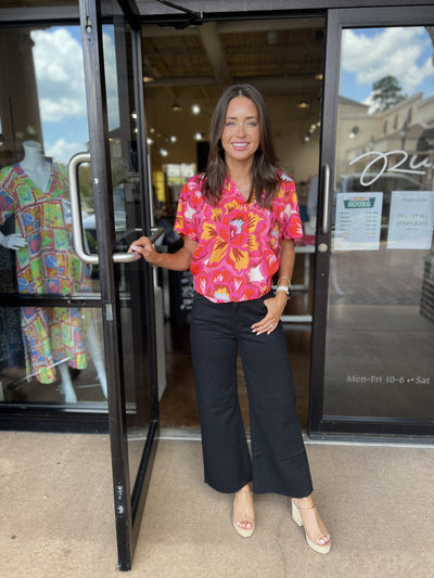 Ines Tunic Top - Flower