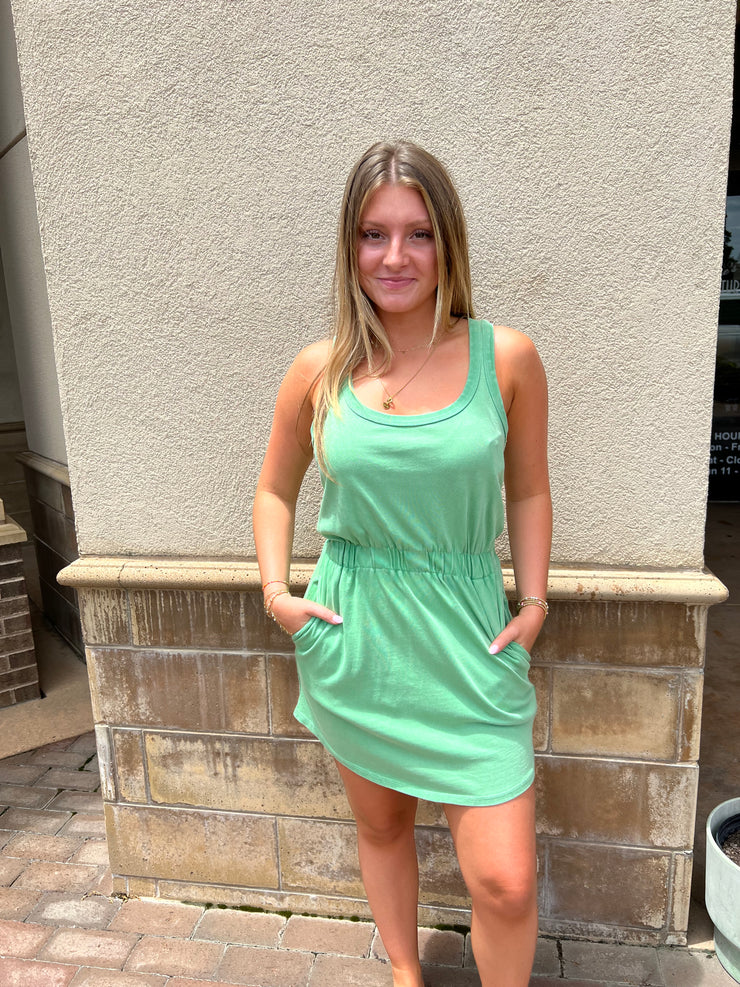 Keegan Mini Dress - Lawn