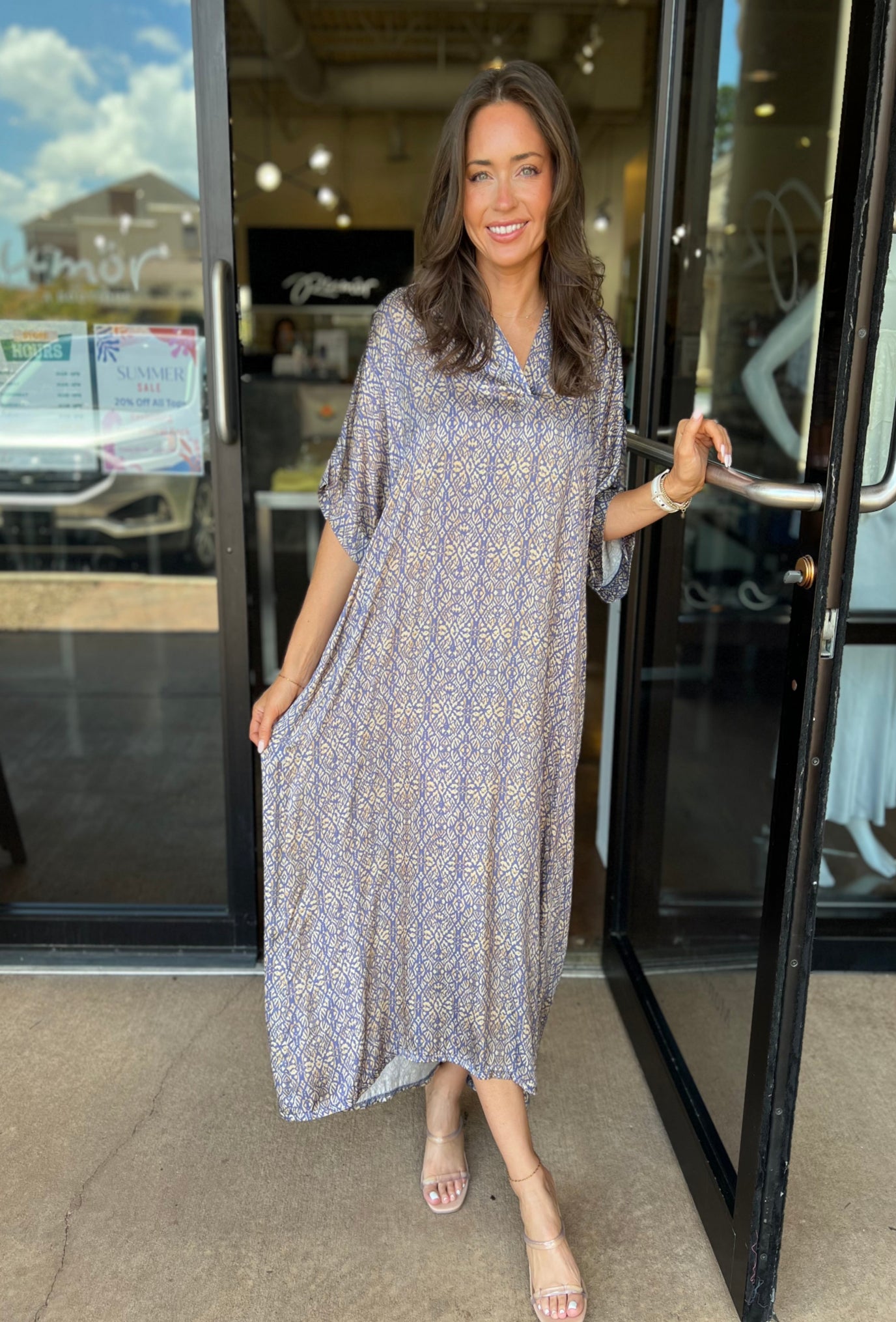 Tania Dress - French Blue