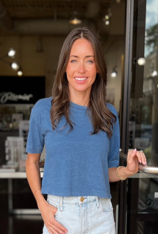 On The Go Jersey Denim - Vintage Indigo