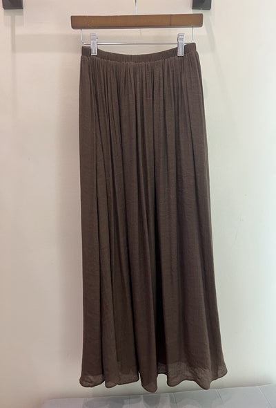 Mary Midi Skirt - Brown