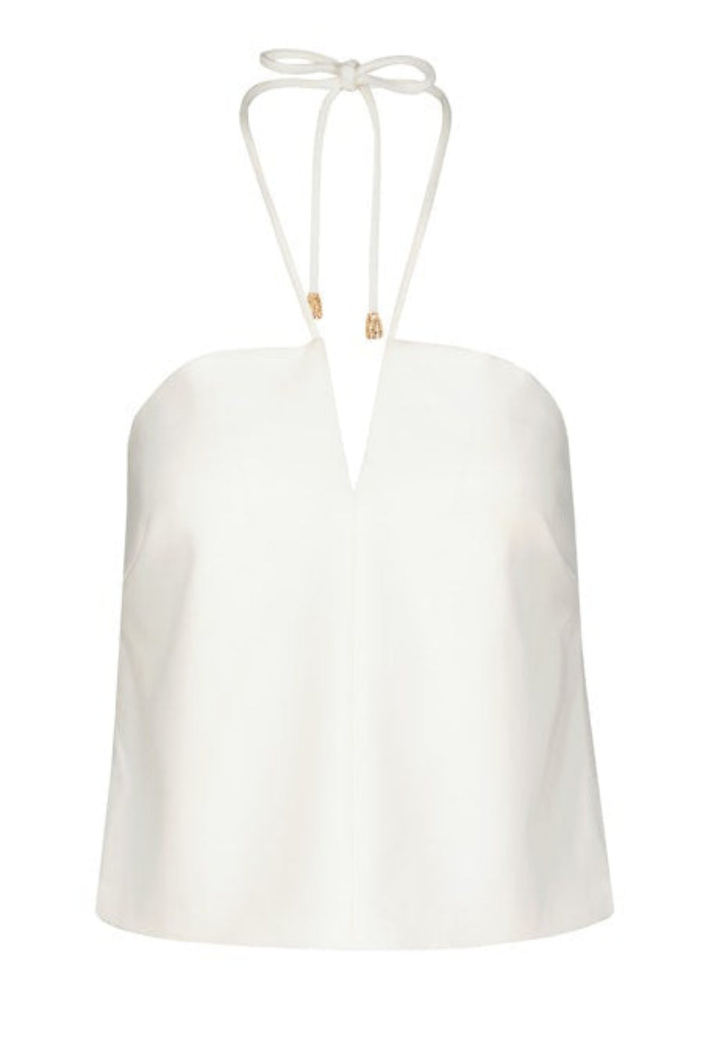Seaside Halter Top - White
