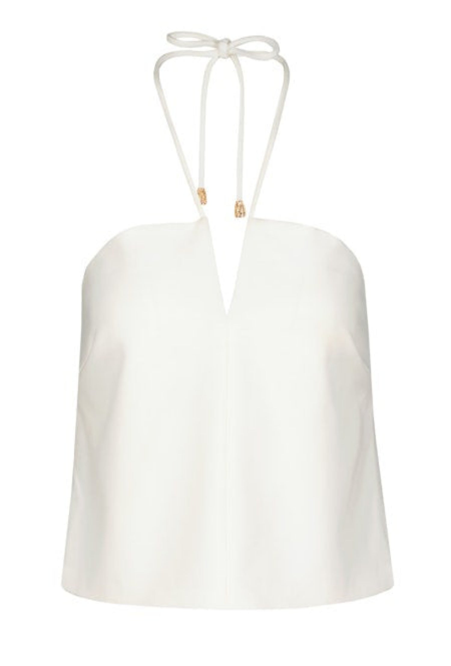 Seaside Halter Top - White
