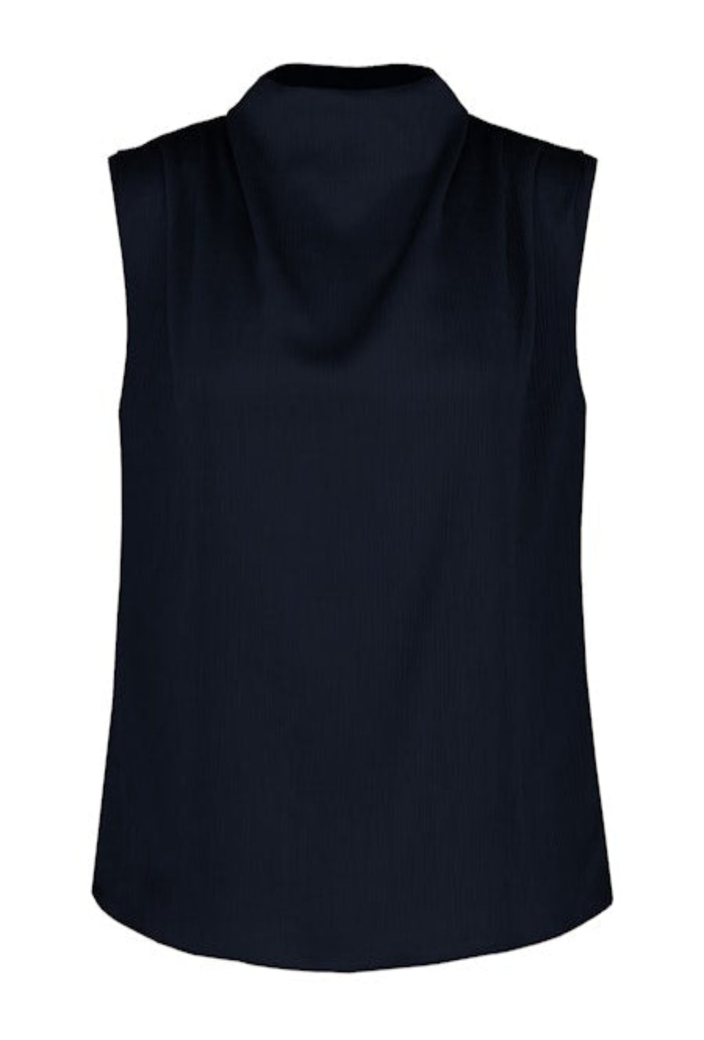 Beckette Plisse Top - Indigo