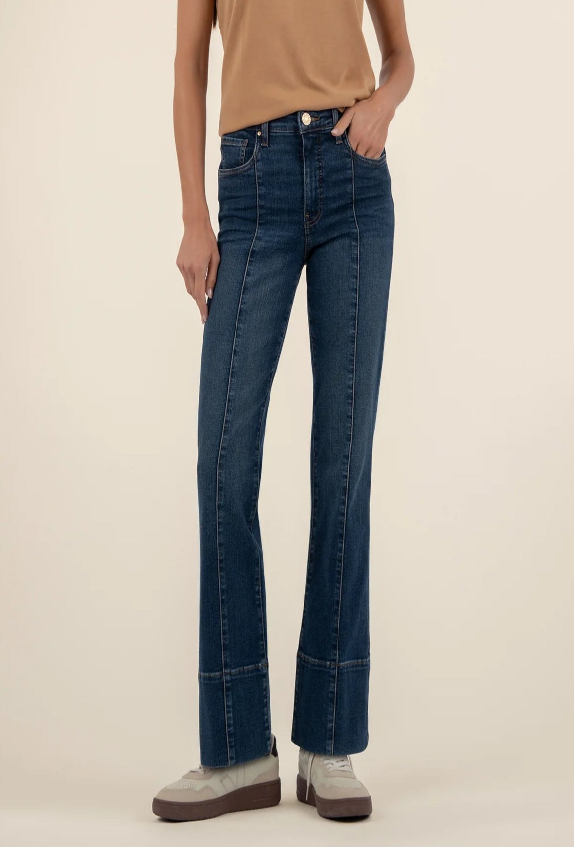 Kelsey High Rise Ankle Hem  - Envision