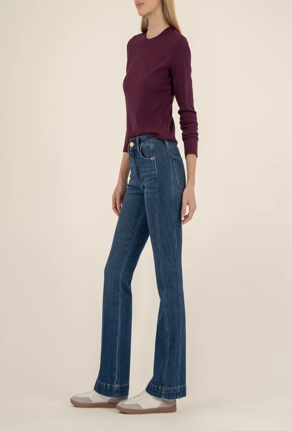 Natalie High Rise Bootcut Wide Hem - Choice