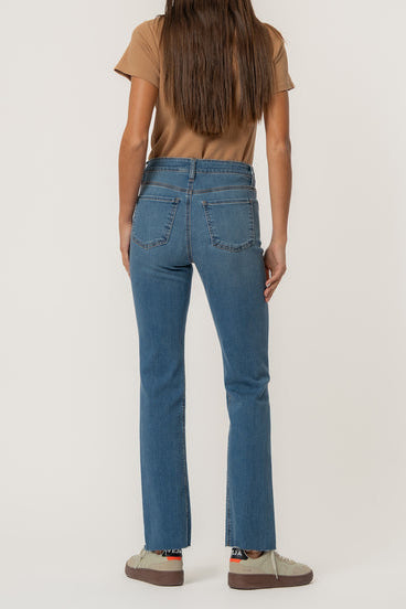 Kelly High Rise Fab Ab Kick Flare - Senses