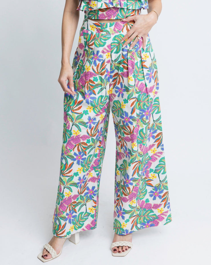 Palm Pant - White