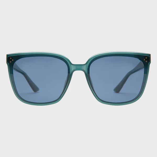 Madi Sunglasses - Pool / Navy Polarized Lens