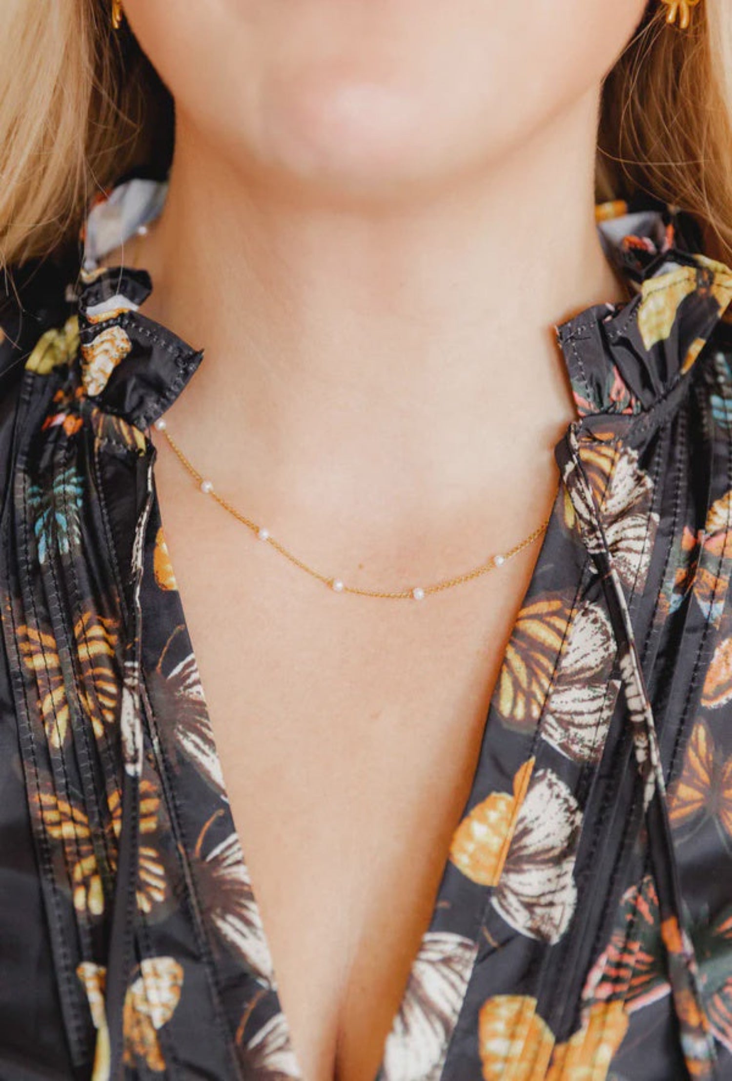 Dabney Necklace - Pearl
