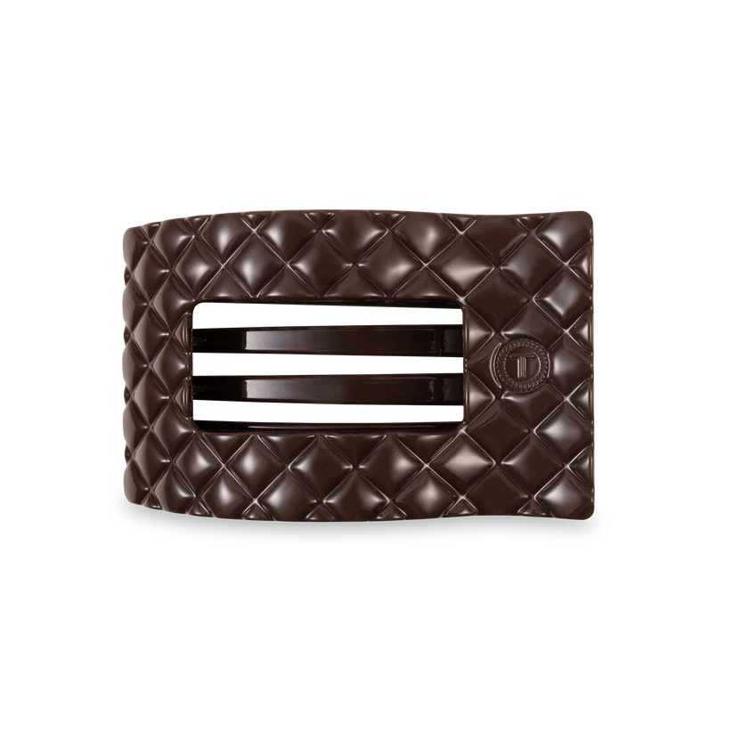 Small Flat Rectangle Hair Clip (More Colors Available)