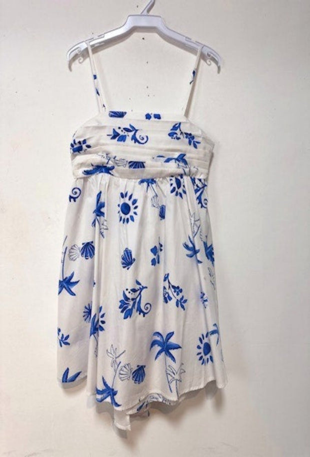 Island Short Dress - Azure