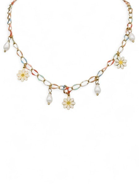 Daisy Me Rollin Necklace