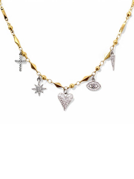 Sir Mix A Lot Necklace - Mixed Metals