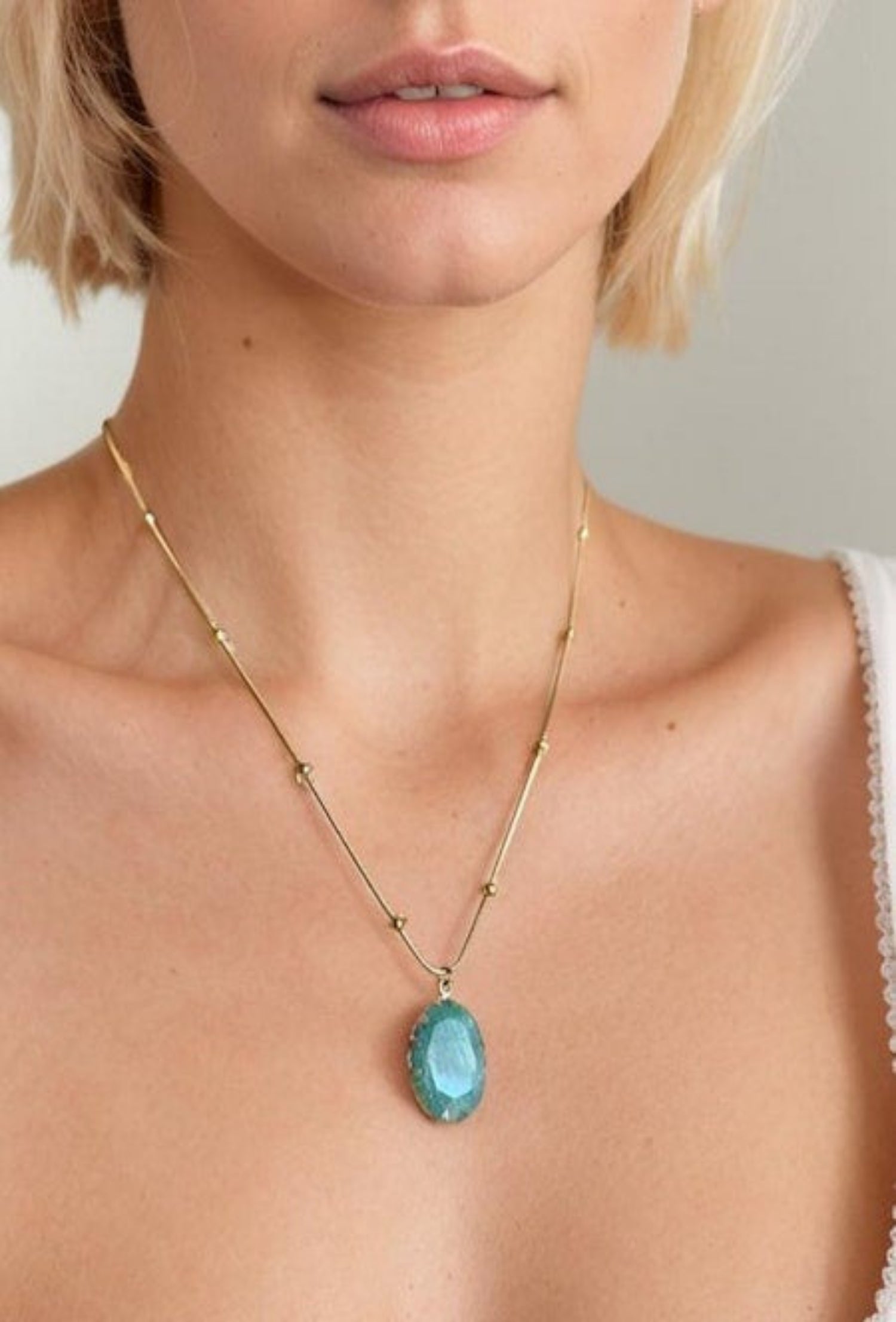 Rock Solid Amazonite Necklace