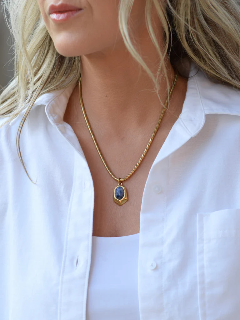 Rock My World Necklace