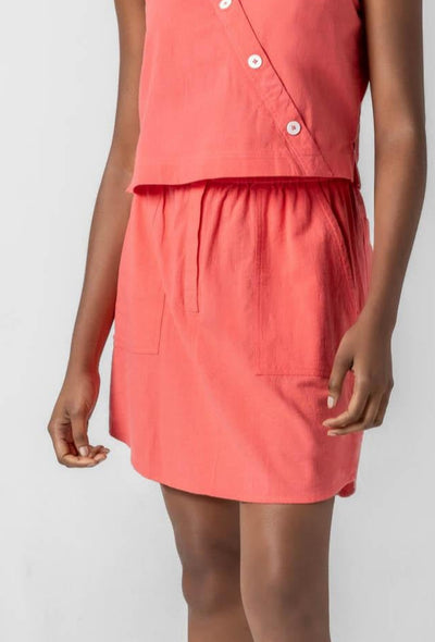Round Hem Skirt - Reef
