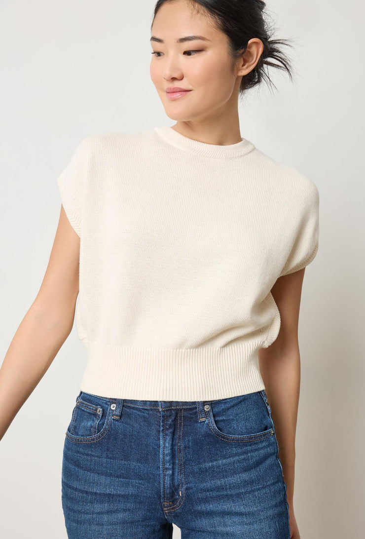 Wedge Sweater - Ivory