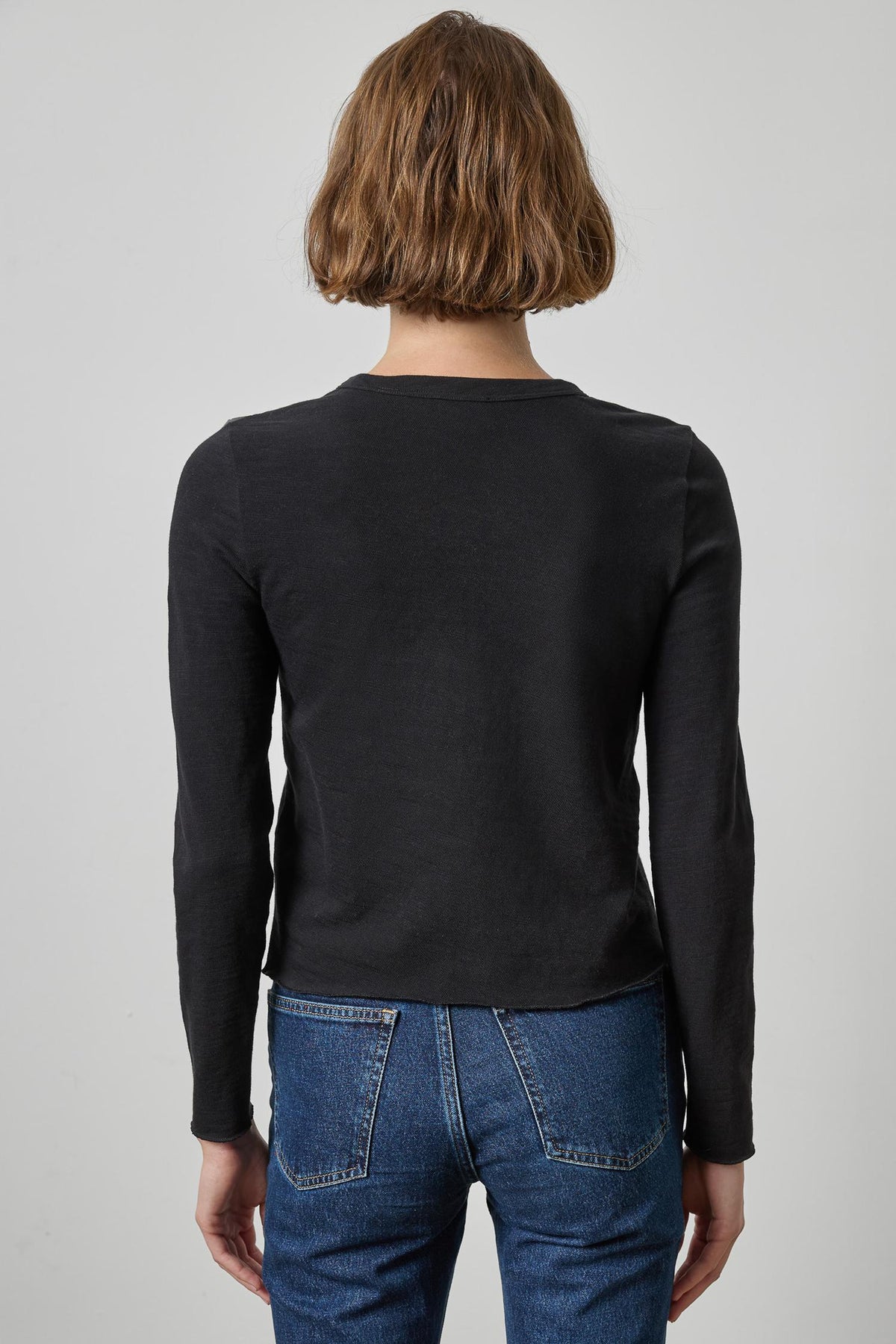 Vintage Bias Tee - Black
