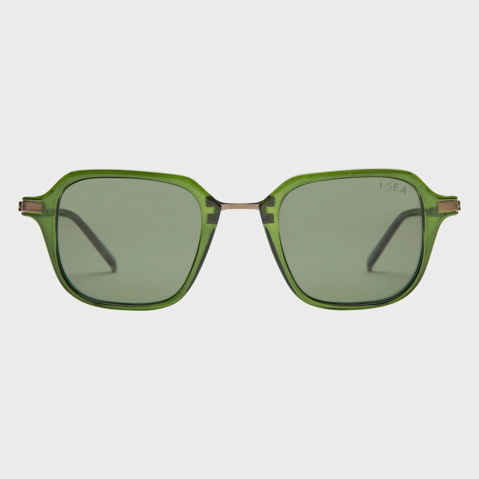 Riley Sunglasses - Emerald / Green Polarized Lens