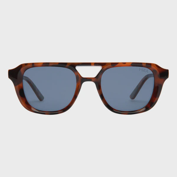 Ruby Sunglasses - Tort / Navy Polarized Lens