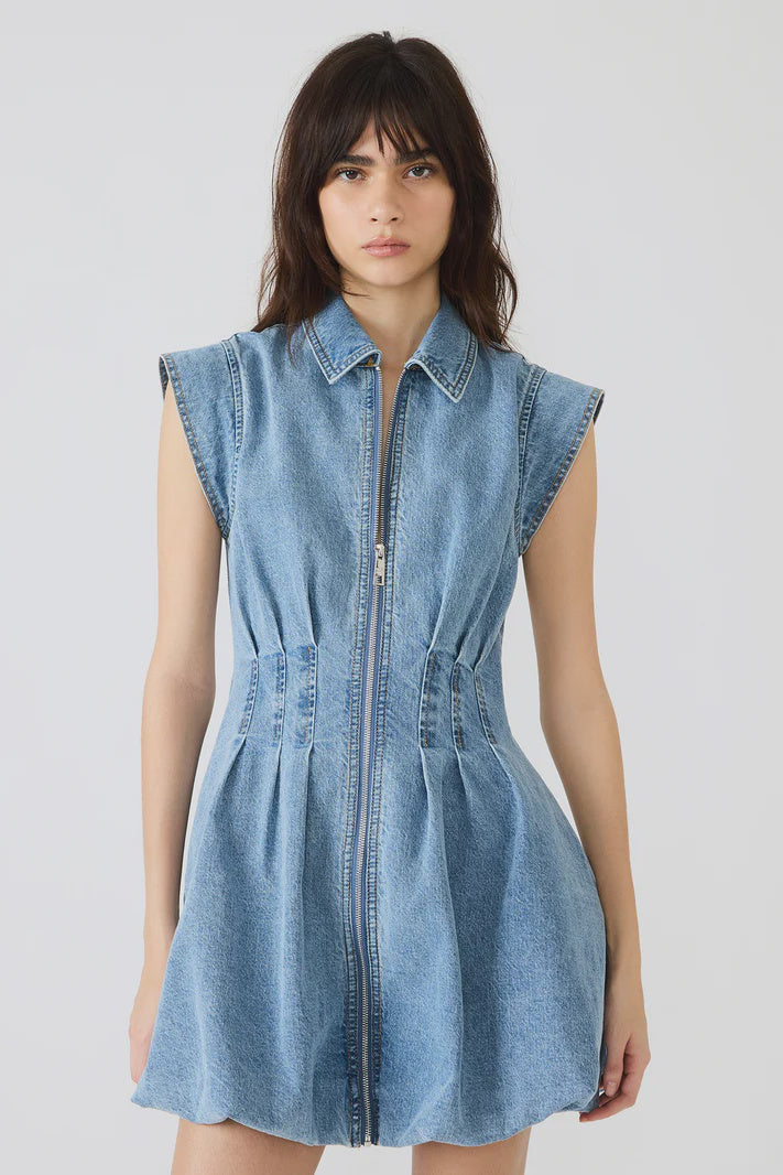 Dyanne Denim Dress - Forever Blue