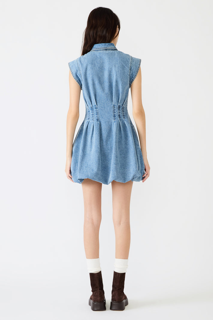 Dyanne Denim Dress - Forever Blue