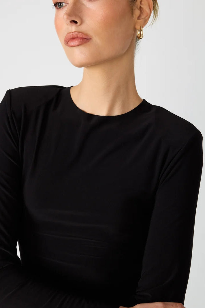 Seline Knit Top - Black