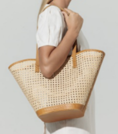 Tango Basket Bag - Tan