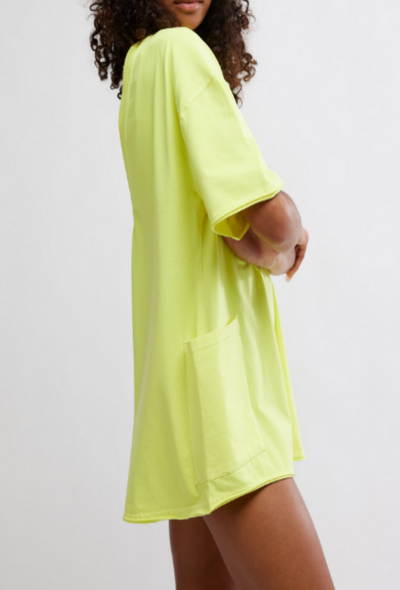 Hot Shot Tee Romper Coddy - Sour Citrus