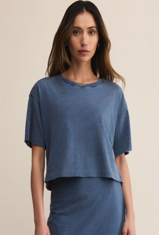 On The Go Jersey Denim - Vintage Indigo