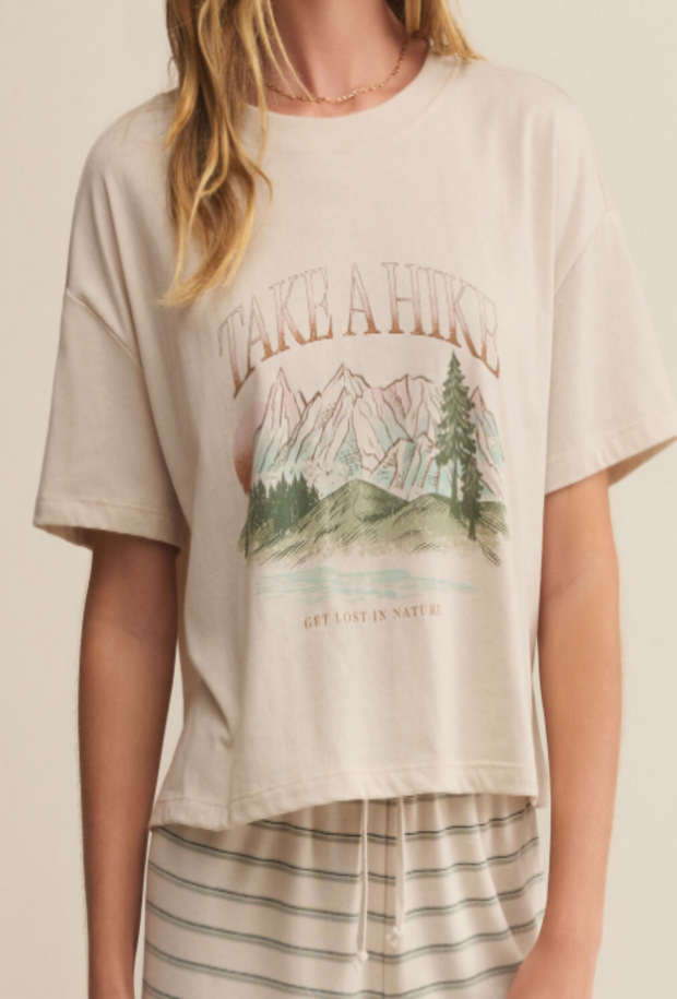 Vintage Wanderlust Tee - Crystal
