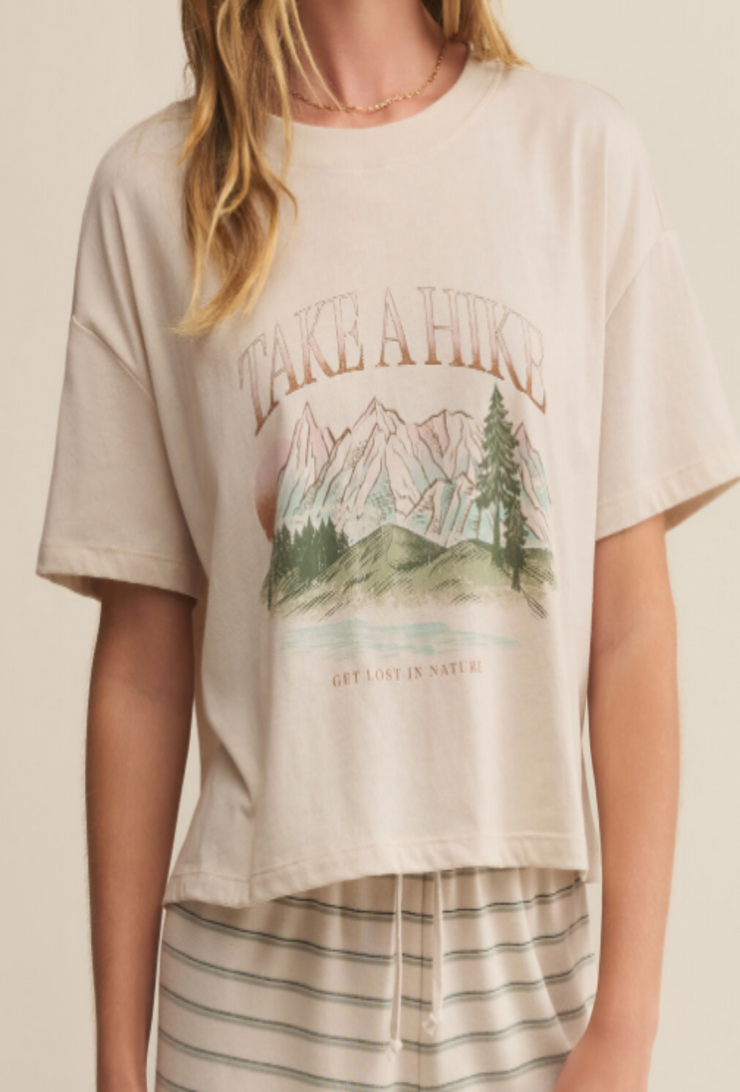 Vintage Wanderlust Tee - Crystal