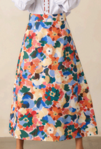 River Midi Skirt - Whirl