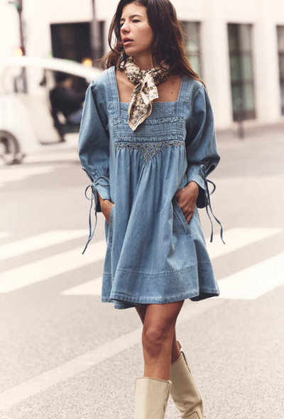 Sonora Denim Mini - Cornflower