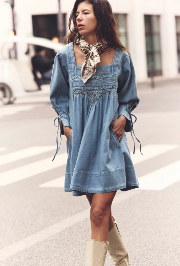 Sonora Denim Mini - Cornflower