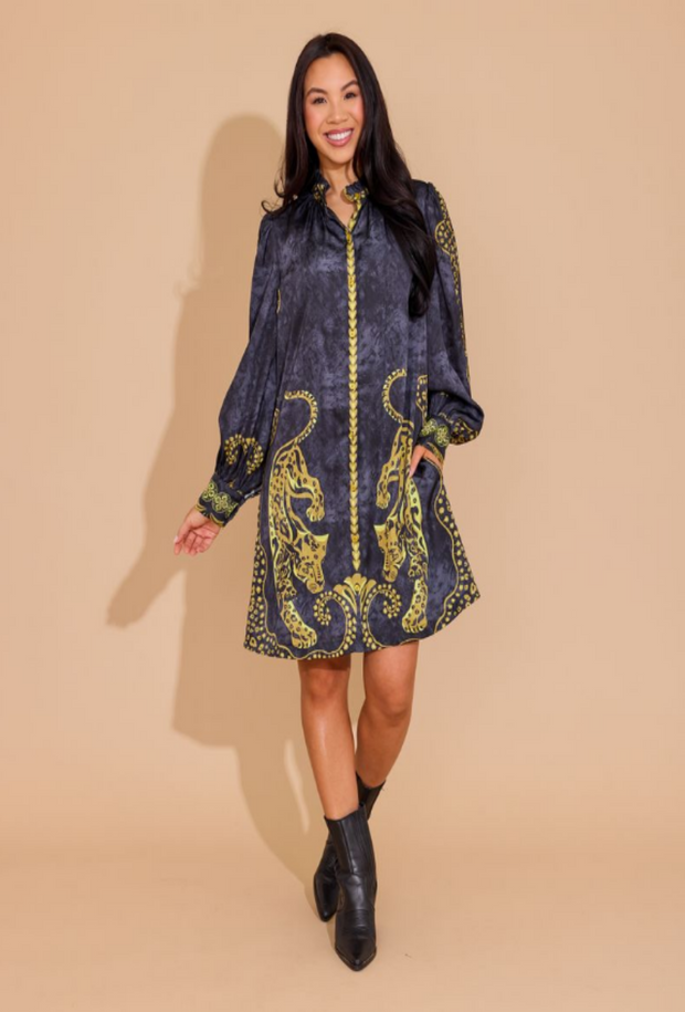 Nora Dress - Panther