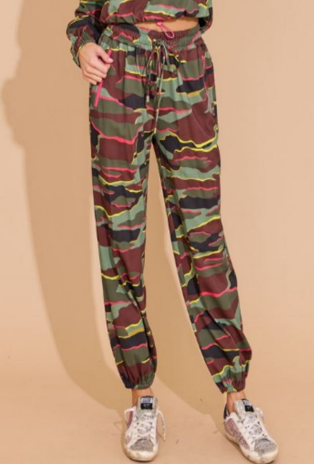 Elton Pant - Neon Camo