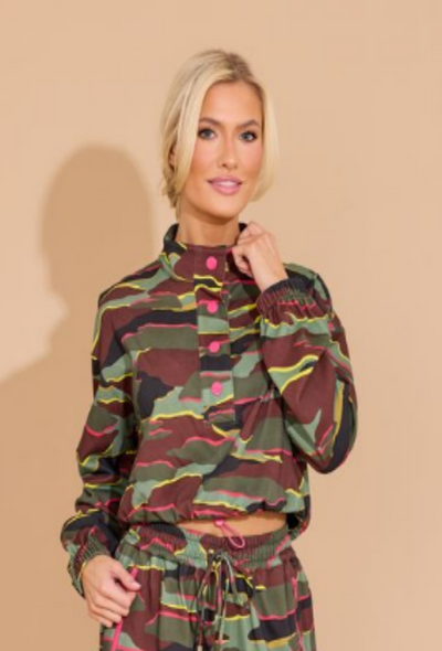 Frankie Top - Neon Camo