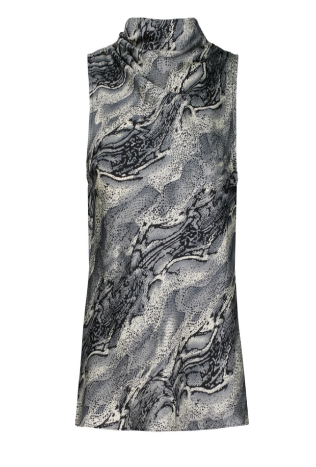 Claude Cowl Neck - Python