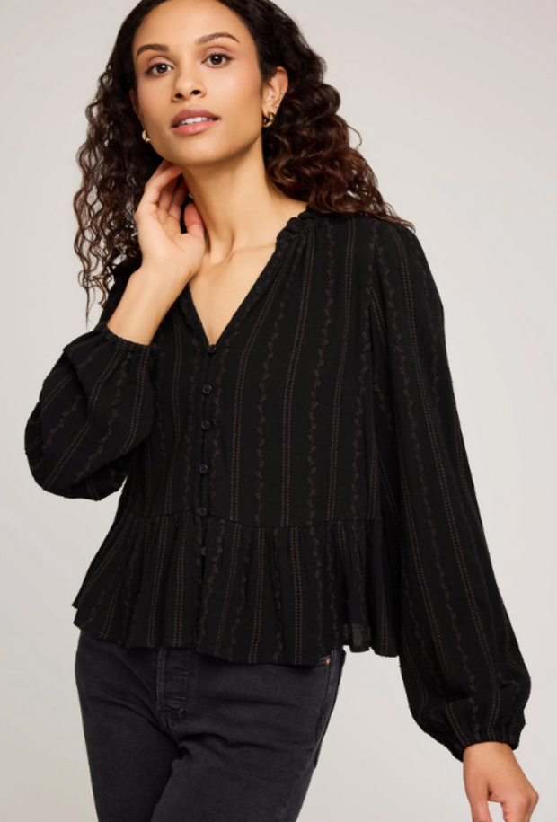 Ophelia Top - Black