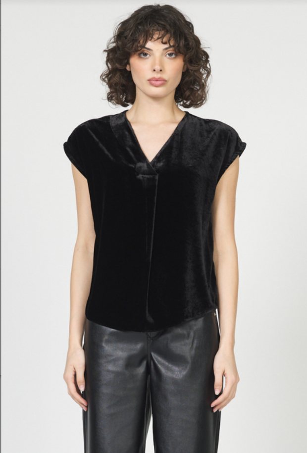 Kristen Silky Top - Black