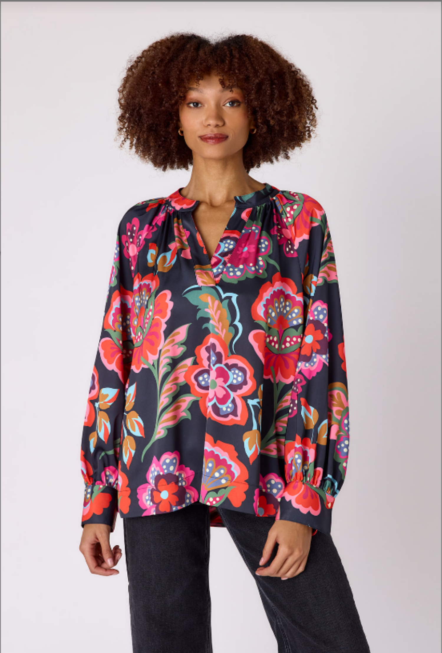 Rhett Tunic Top - Floral