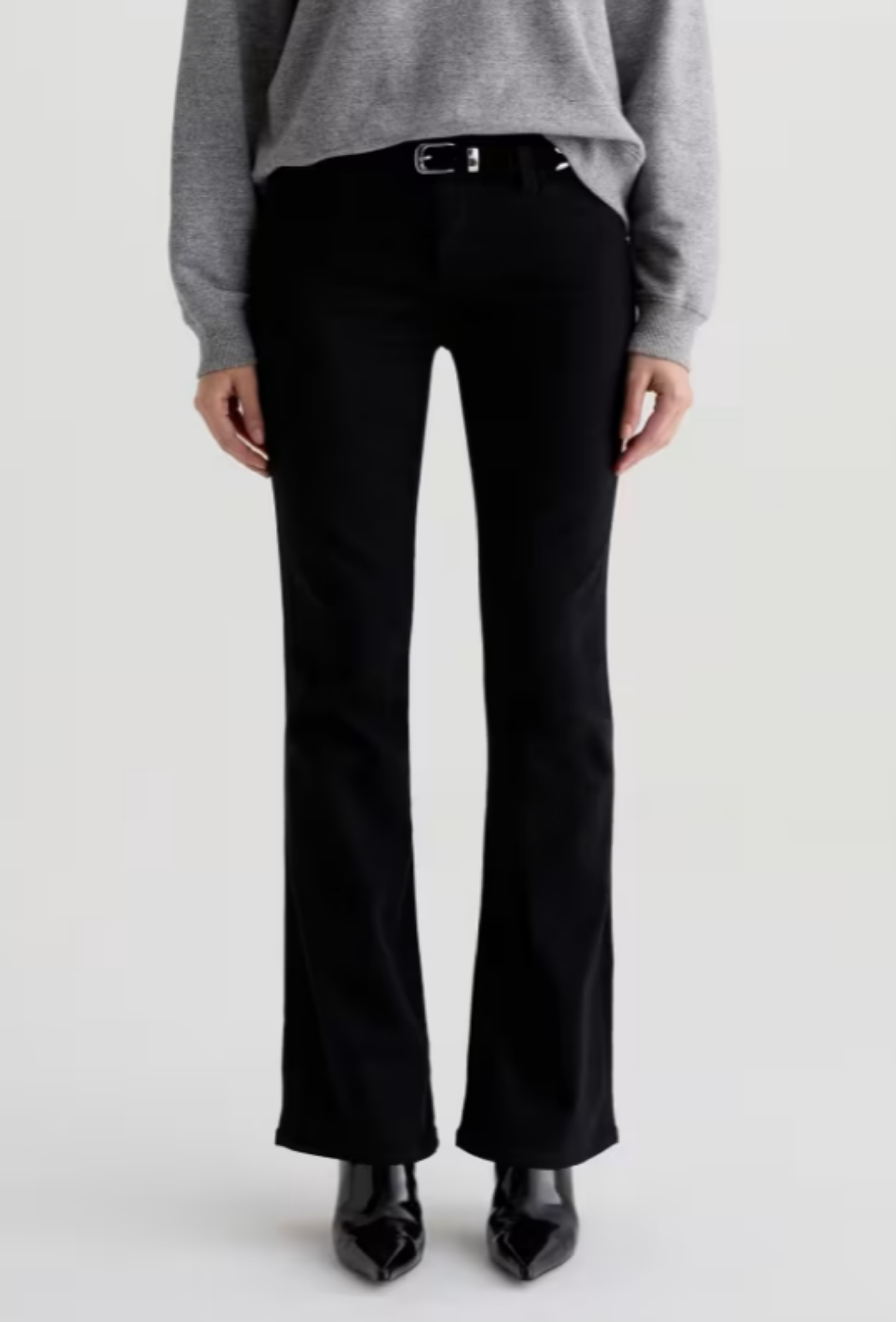 Angel Low Rise Jean - Super Black